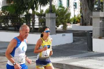 Nueva victoria de Rubén Palomeque en los 10 Km. Urbanos Ciudad de Telde (Foto Francisco Javier Santana y TA)